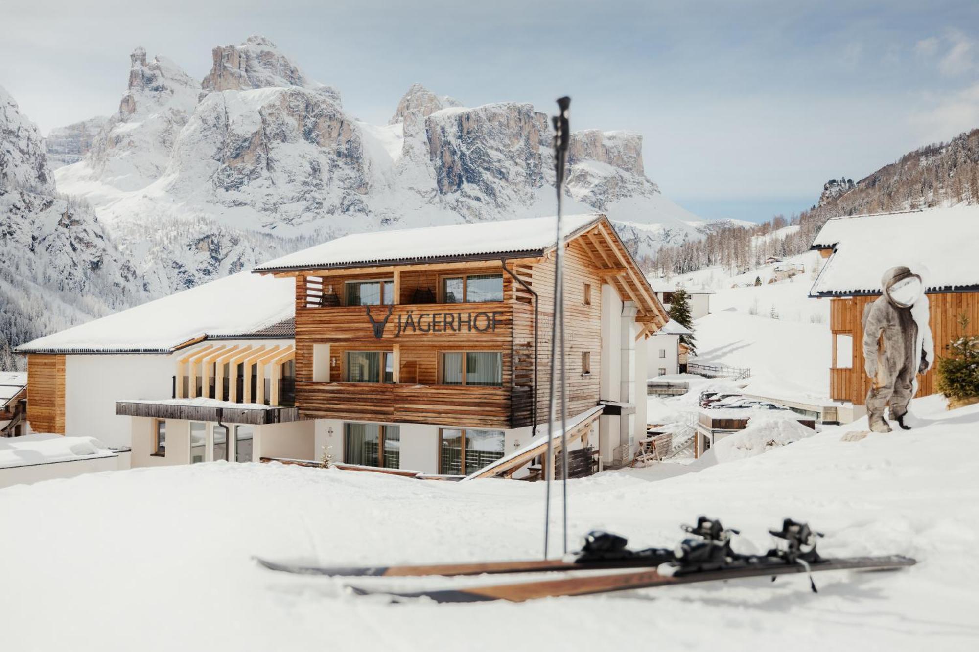 Hotel Jaegerhof Colfosco Esterno foto