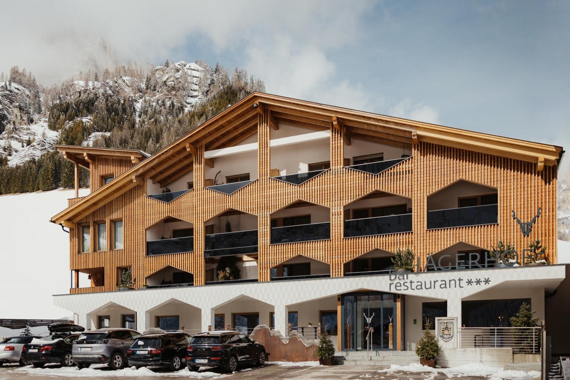 Hotel Jaegerhof Colfosco Esterno foto